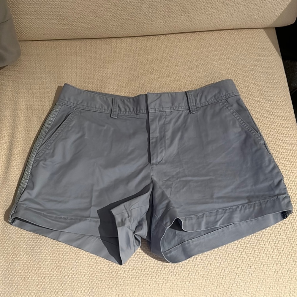 Gap shorts with side green and blue stitching